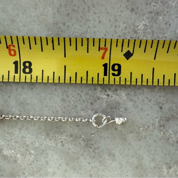 J Jill Elegant Silver and Gold Necklace Crystal Multistrand NWT - Picture 4 of 4